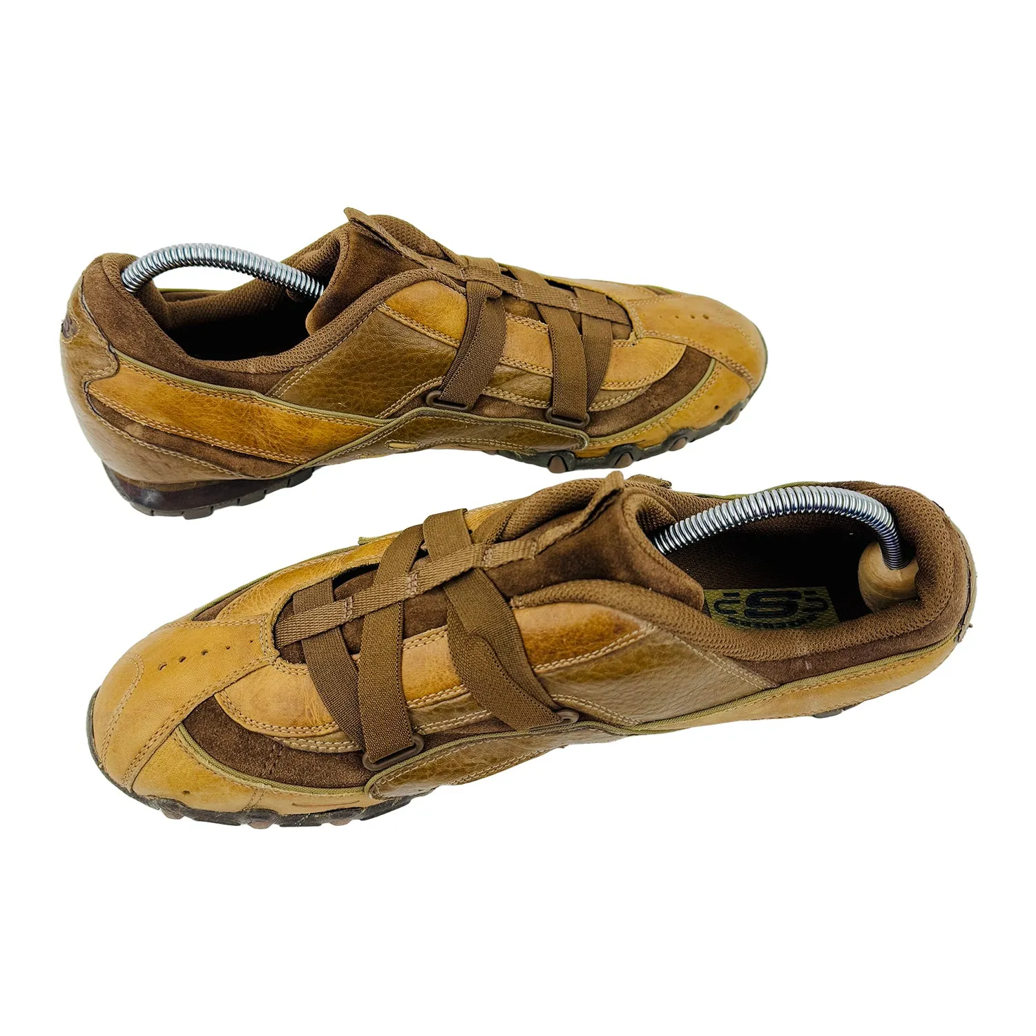 Skechers Brown Leather Driving Shoes (Size 46) - 60214 DCOP