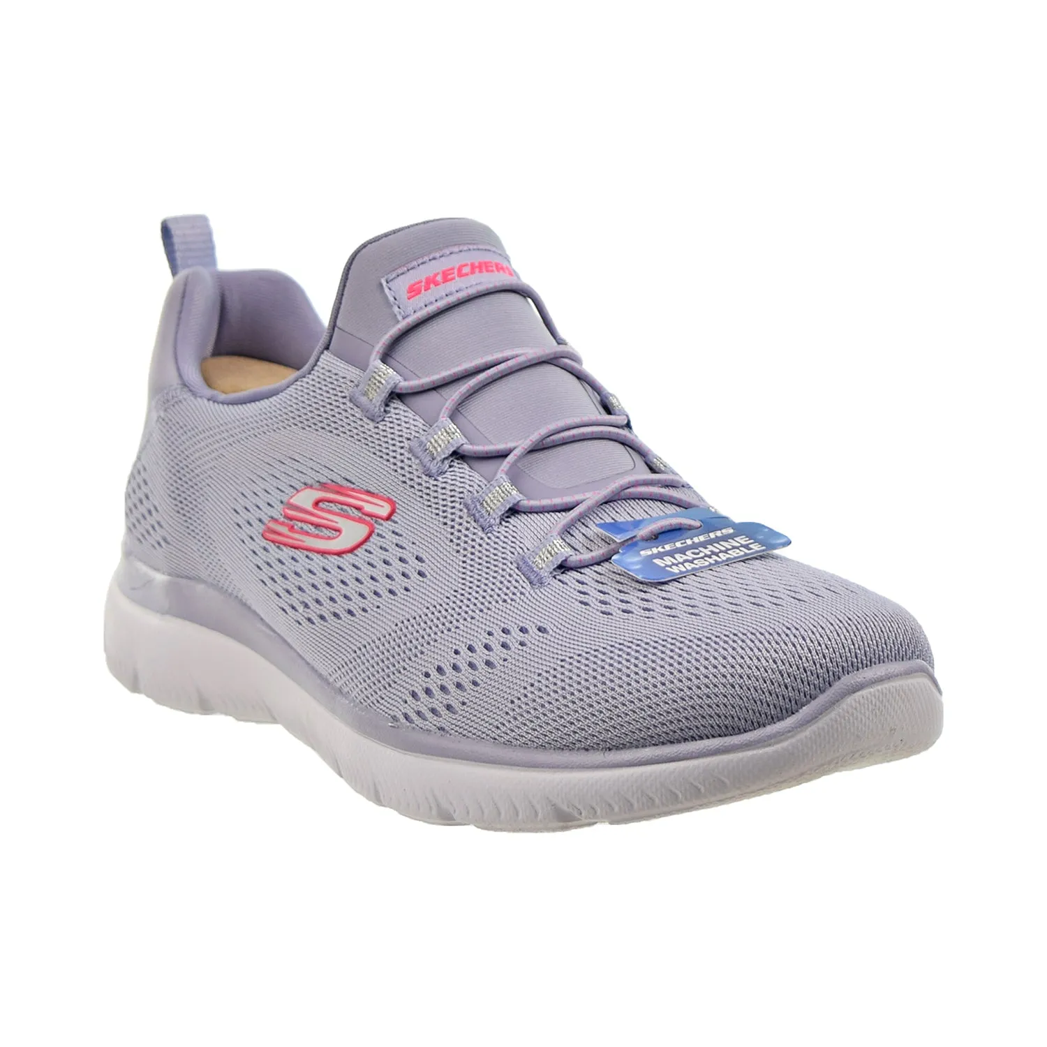 Skechers Summits Perfect Views Vegan Women's Shoes Lavender-Hot Pink