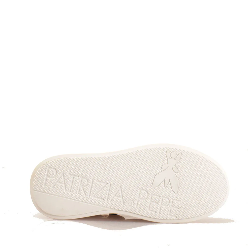 Sneakers PATRIZIA PEPE Girl linea Fly Sneakers in Pelle Nera