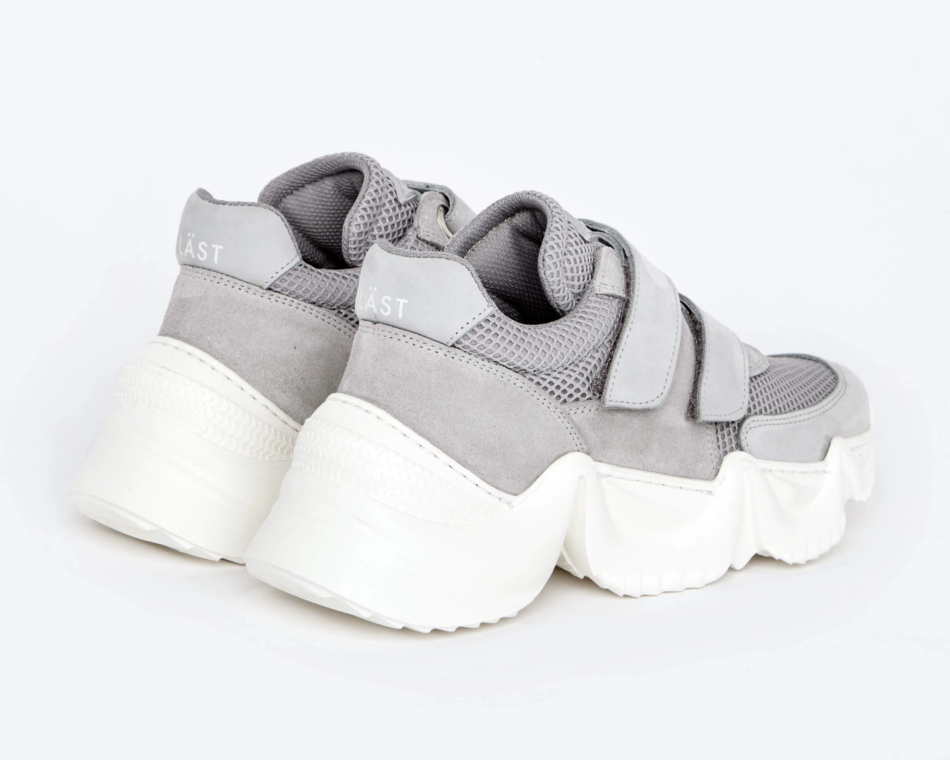 Speed Light Grey Chunky Sneakers