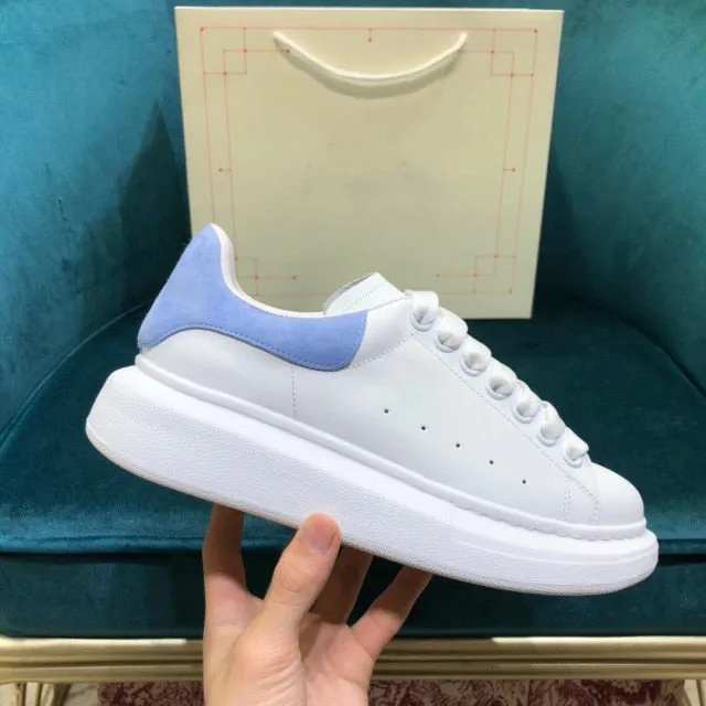 Spring Designer Wedges White Shoes Female Platform Sneakers Women Tenis Feminino Casual Female Woman Trainers Mcqueens