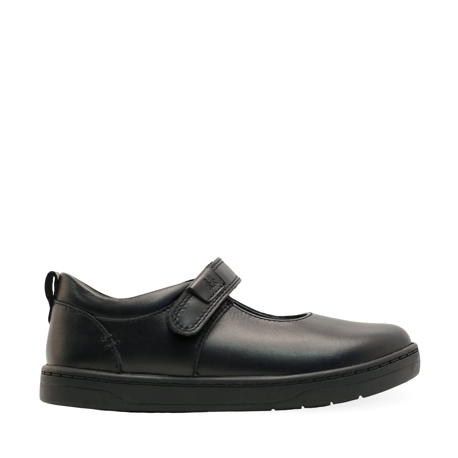 Start Rite Mystery Girls Black School Shoe