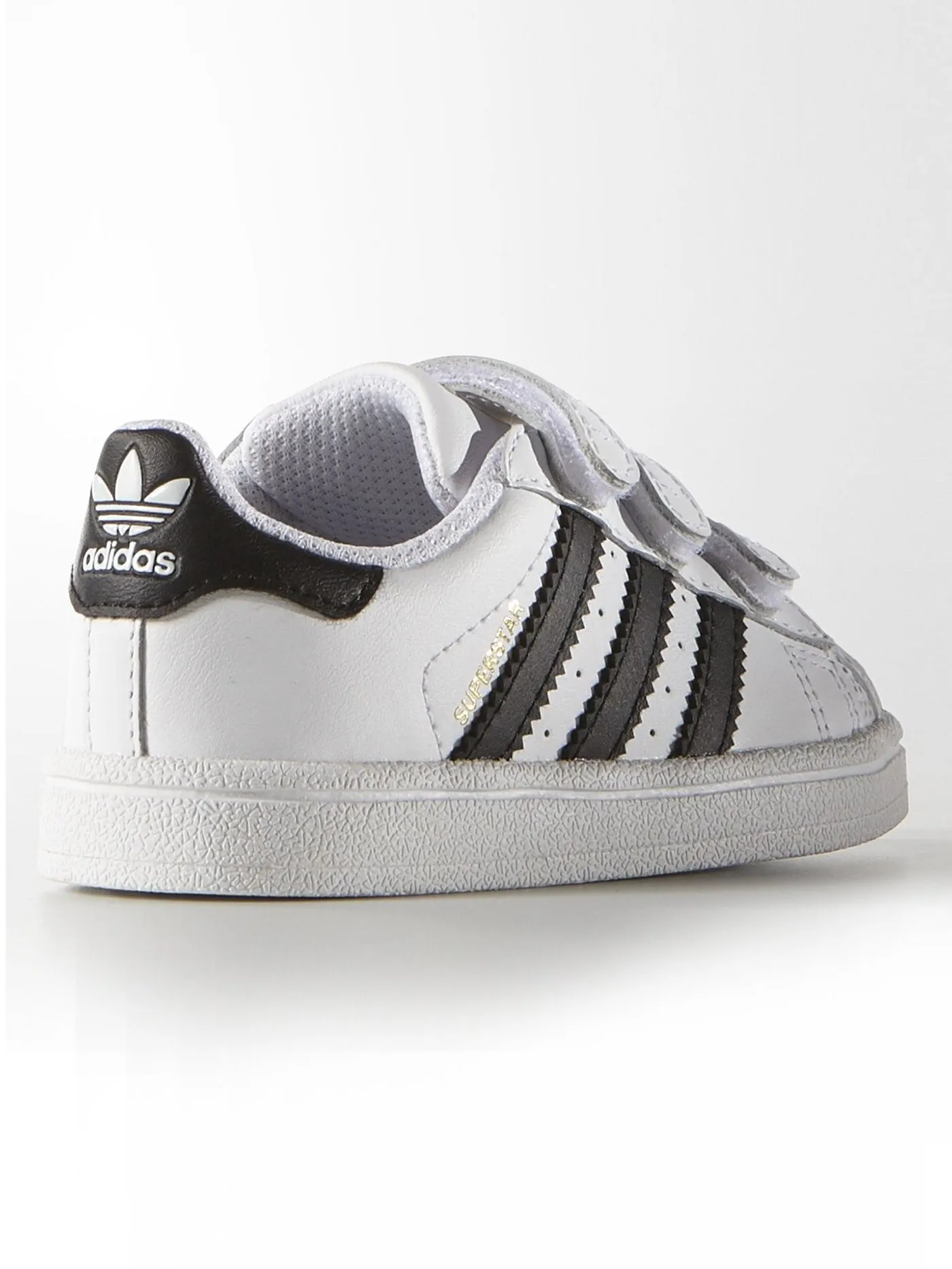 Superstar Foundation White/Black/White Shoes (Little Kids)