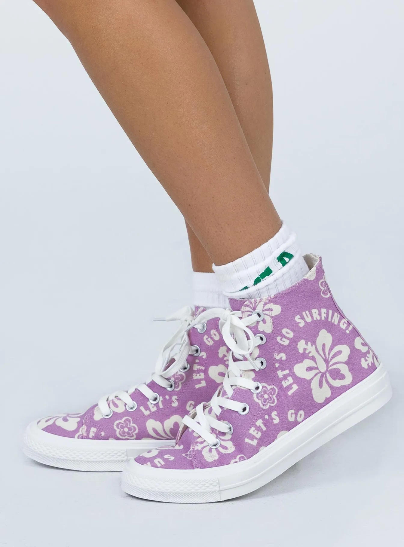 Surfs Up Sneakers Purple