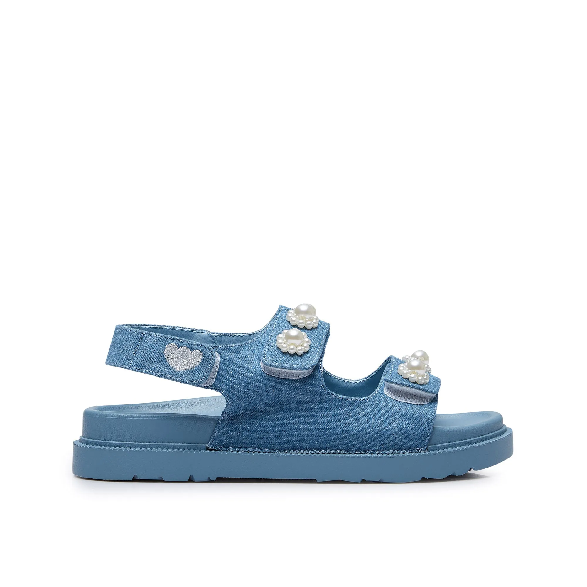 Thorm Flat Sandals Blue