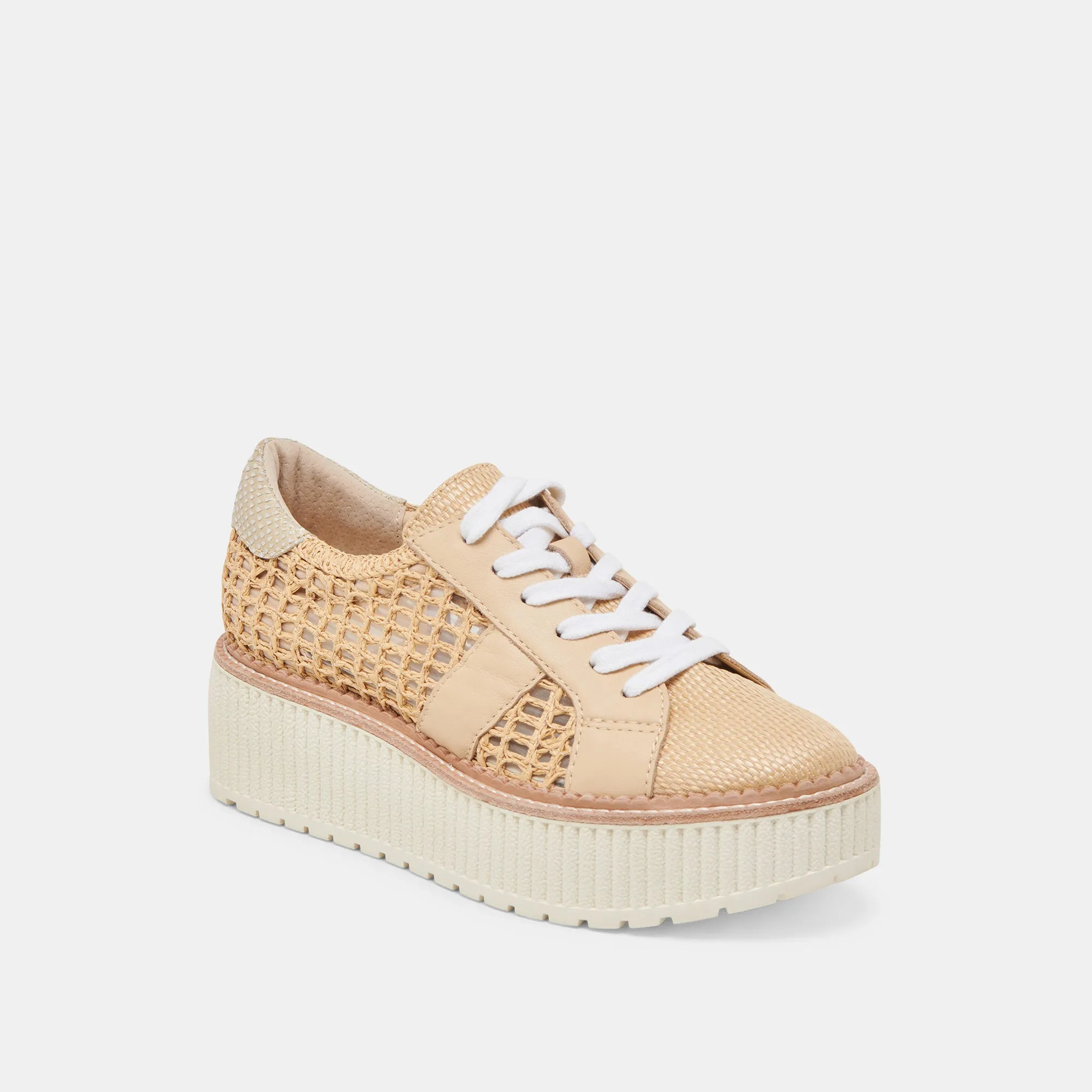 TIGER SNEAKERS LT NATURAL RAFFIA