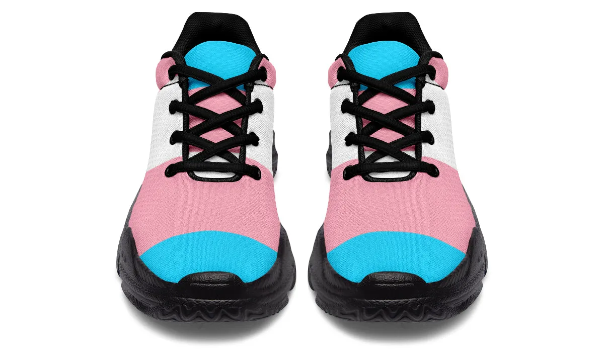 Trans Flag Chunky Sneakers