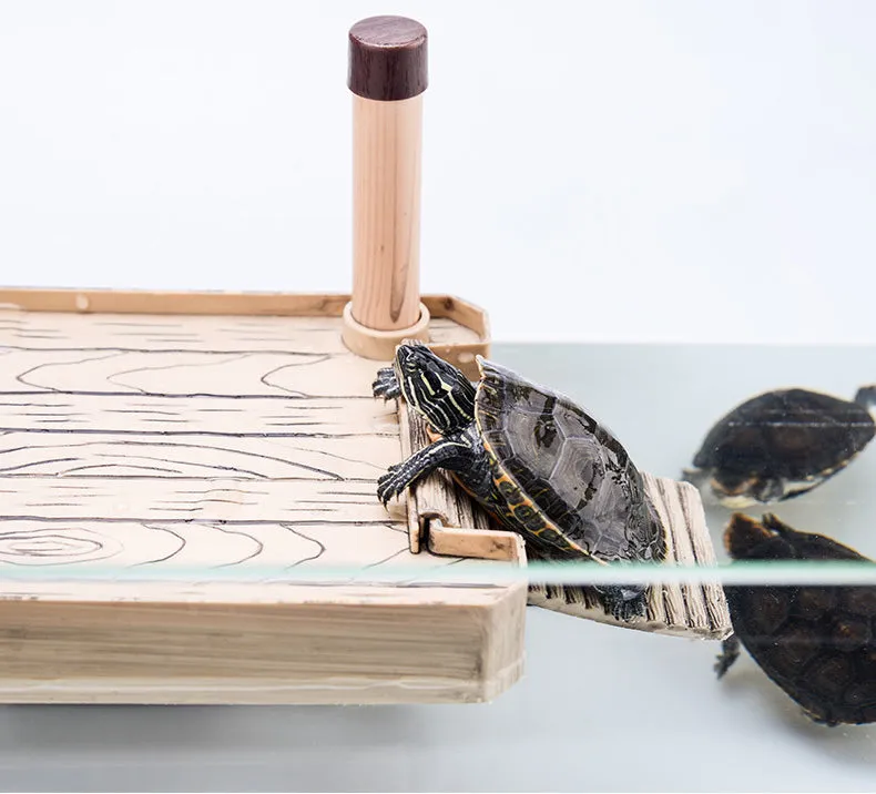 Turtle Frog Pier Decorative Reptile Floating Basking Platform