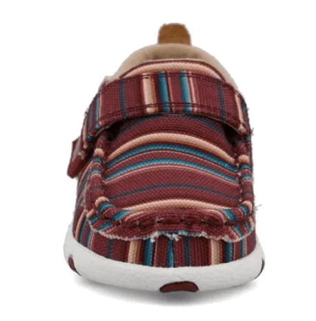 Twisted X Infant / Toddler Hooey Mauve Serape Driving Moc IHYC005