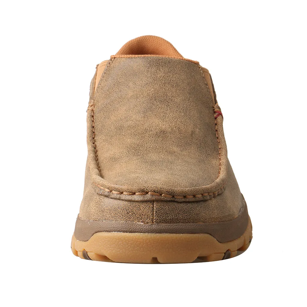 'Twisted X' Men's Cellstretch Slip On Driving Moc - Bomber