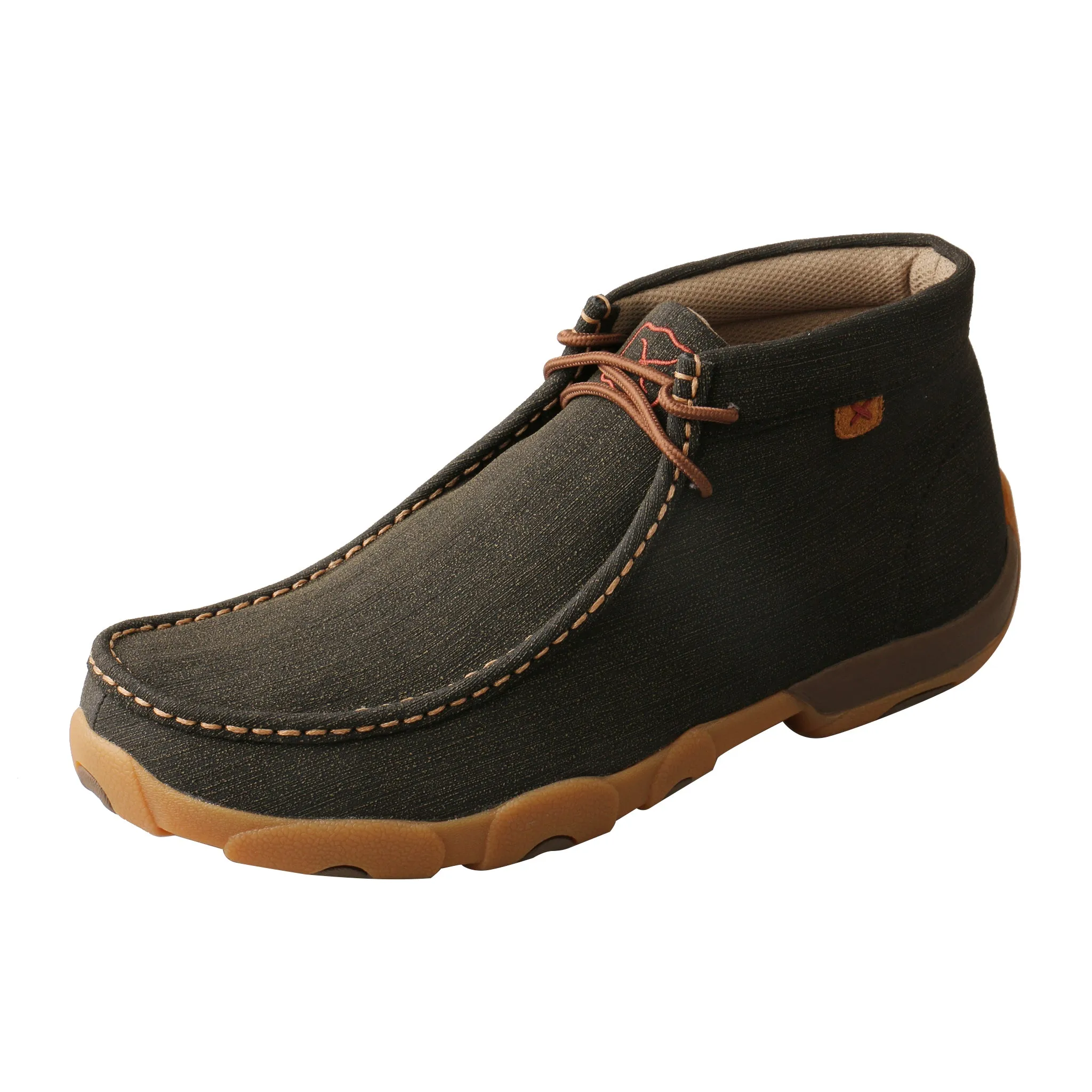 'Twisted X' Men's Chukka Driving Moc - Brown