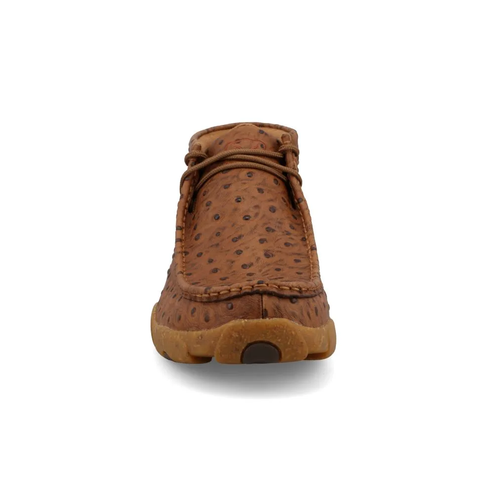 'Twisted X' Men's Chukka Driving Moc - Cognac