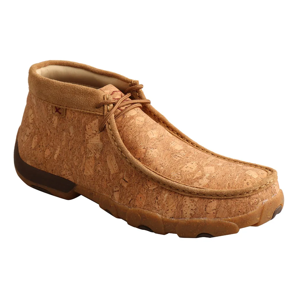 'Twisted X' Men's Chukka Driving Moc - Cork Board