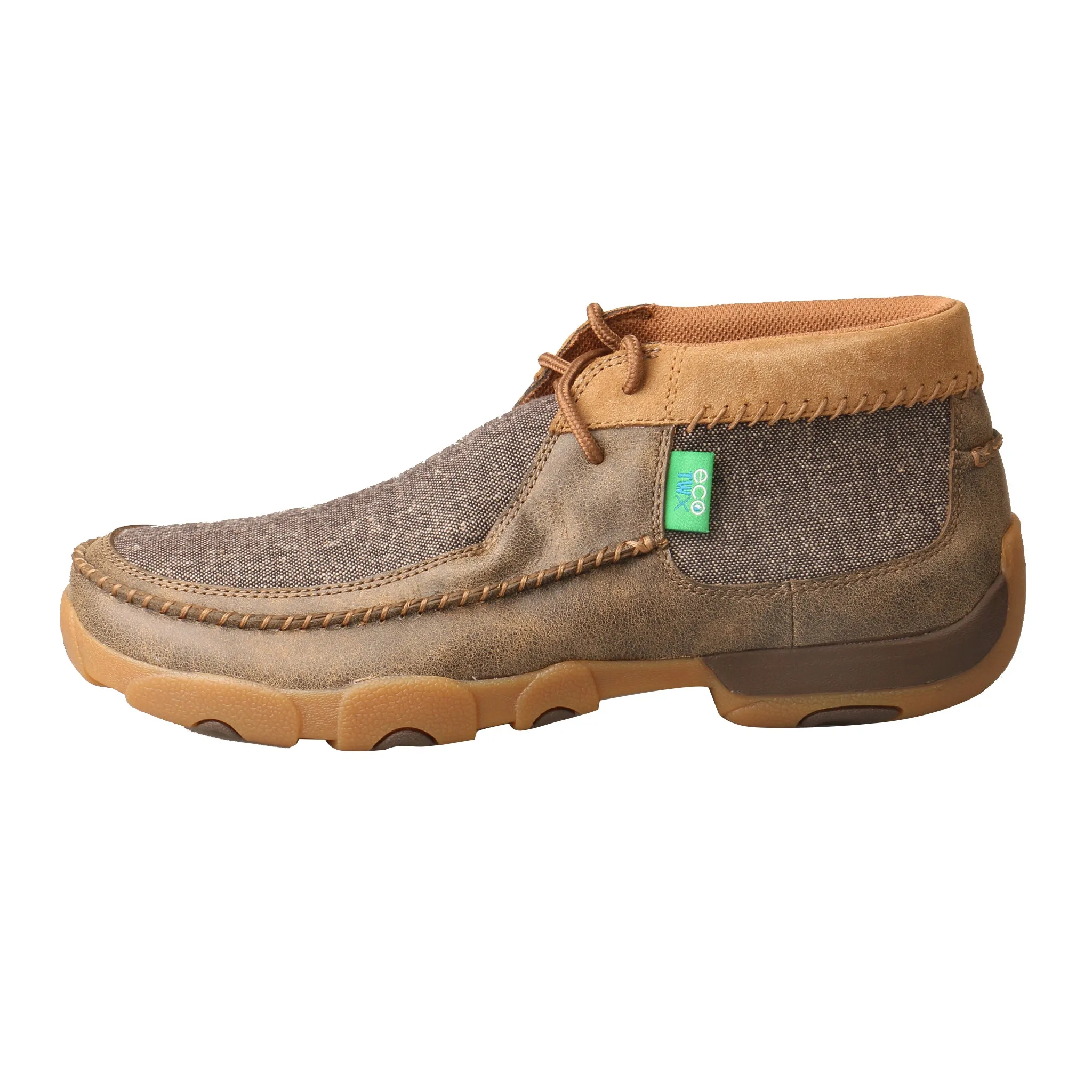 'Twisted X' Men's Eco Driving Moccasin - Dust / Bomber