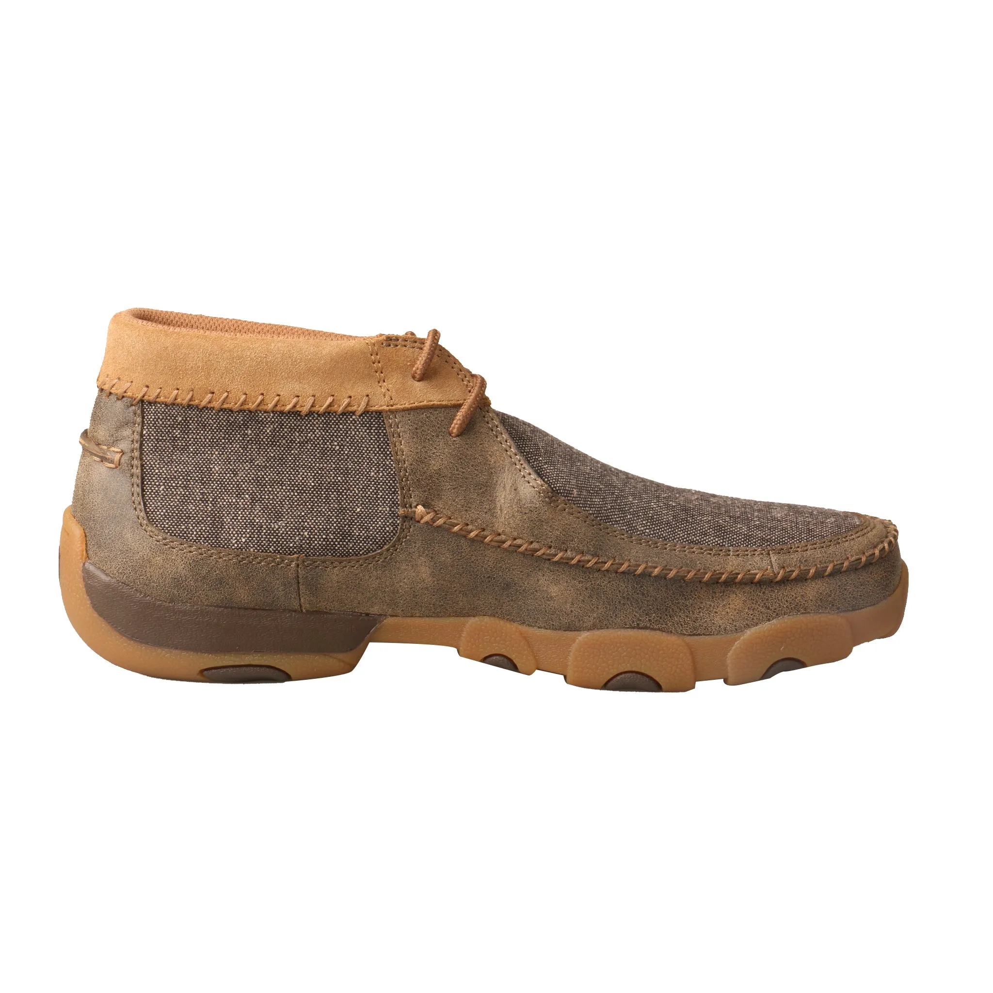 'Twisted X' Men's Eco Driving Moccasin - Dust / Bomber