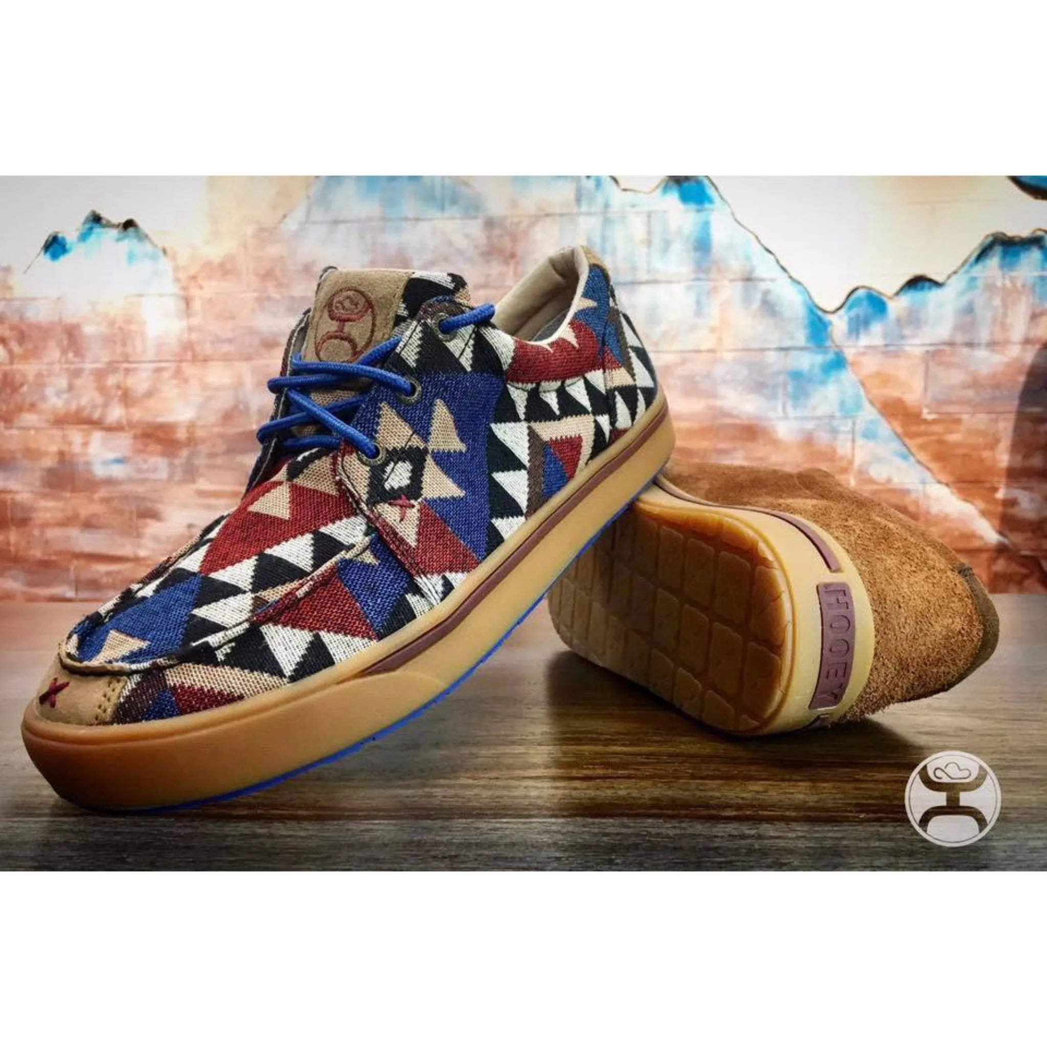 Twisted X Men's Hooey Aztec Print Moc