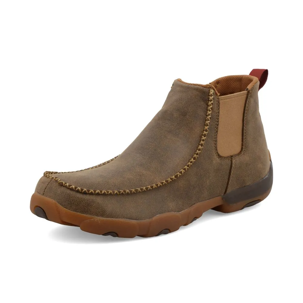 'Twisted X' Men's Slip On Driving Moc - Brown