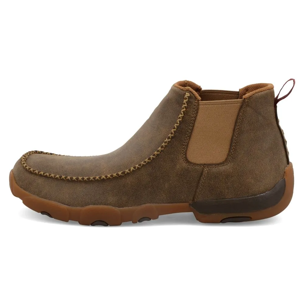 'Twisted X' Men's Slip On Driving Moc - Brown