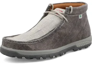 TWISTED X (MXC0005) CHUKKA DRIVING MOC - GREY & LIGHT GREY