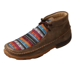 'Twisted X' WDM0096 - Driving Moccasin - Bomber / Multi Serape