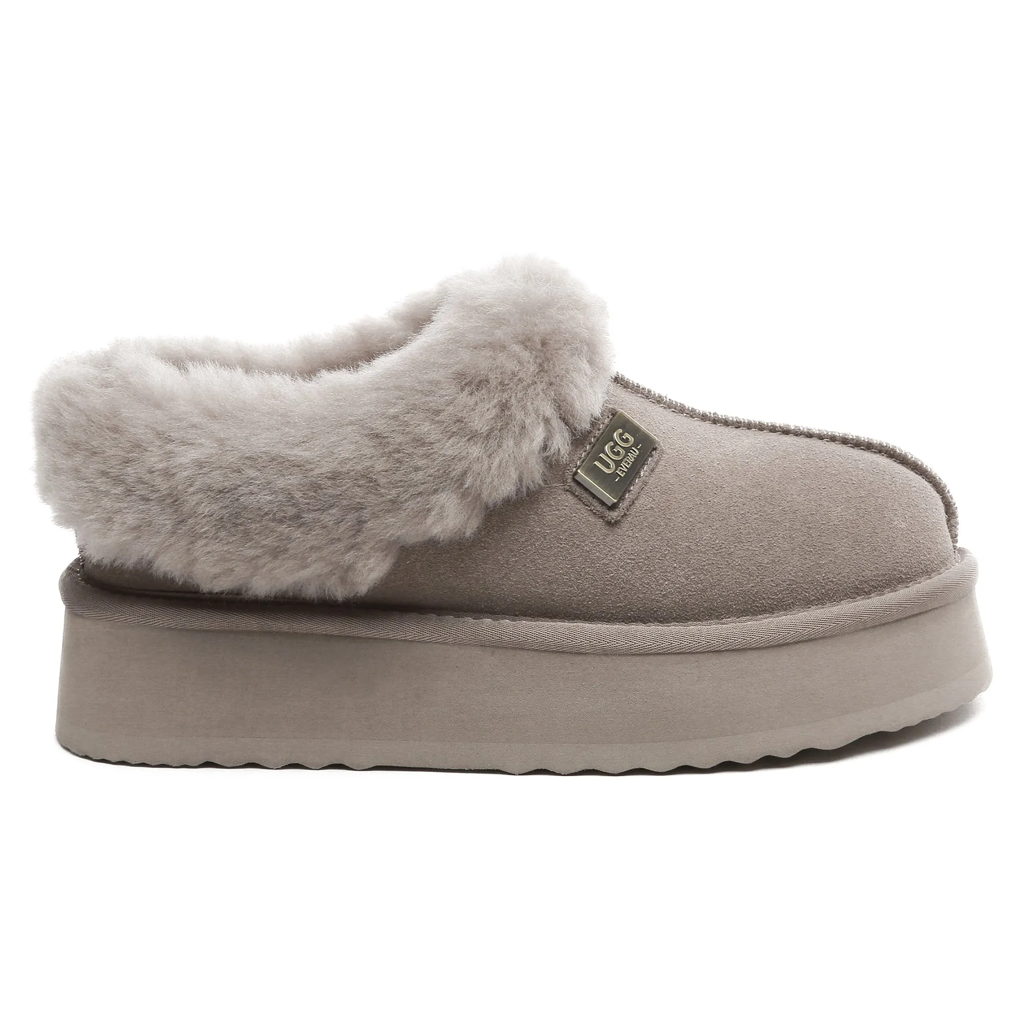 UGG Platform Ankle Slippers