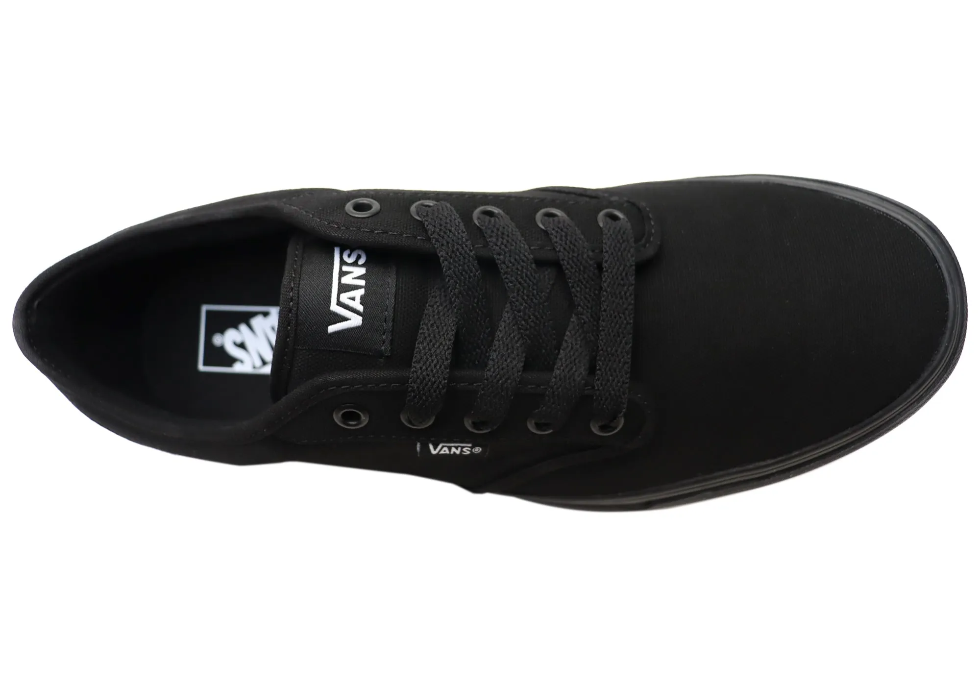 Vans Mens Atwood Canvas Comfortable Lace Up Sneakers