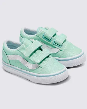 Vans Old Skool Velcro Glitter Pastel Toddler