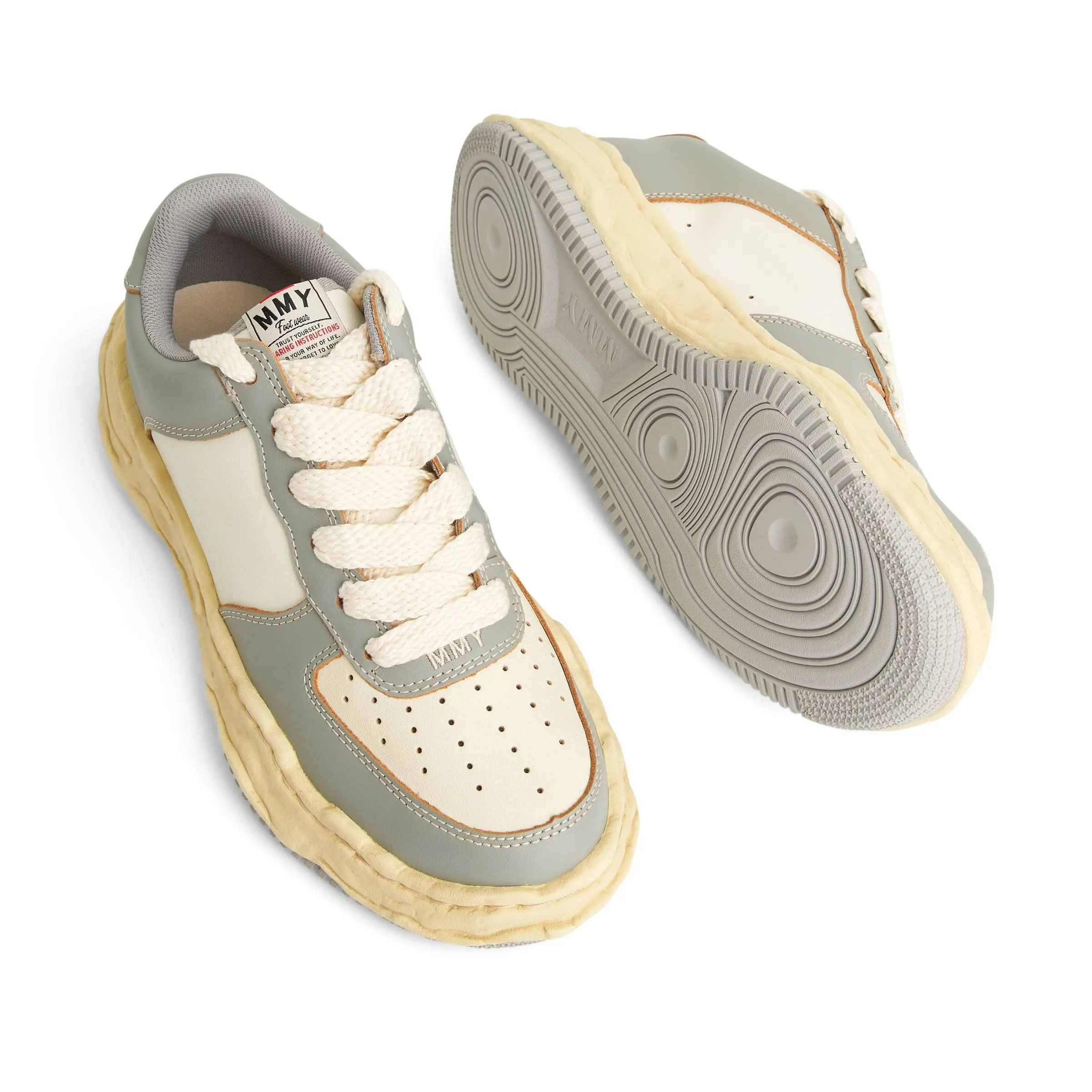 Wayne OG Vintage Sneaker in Grey/White