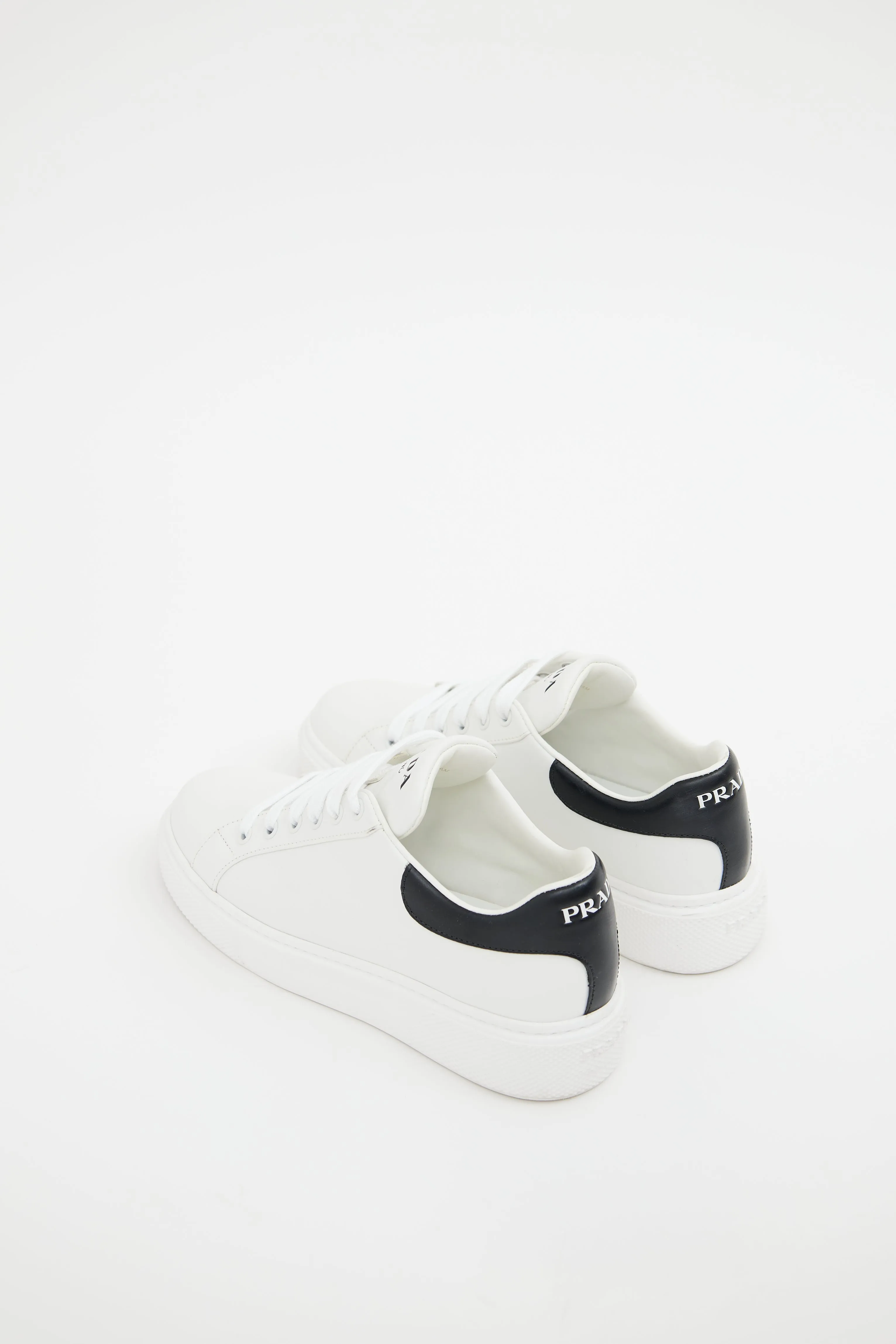 White Marco Lace Up Sneakers