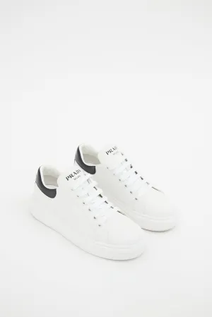 White Marco Lace Up Sneakers