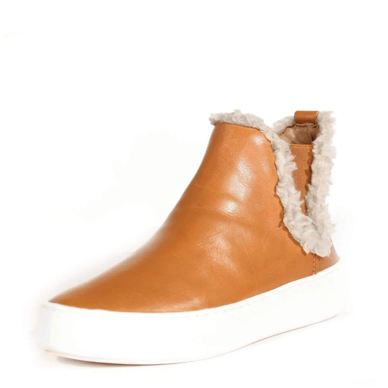 Winston Shearling Detail Sneakers