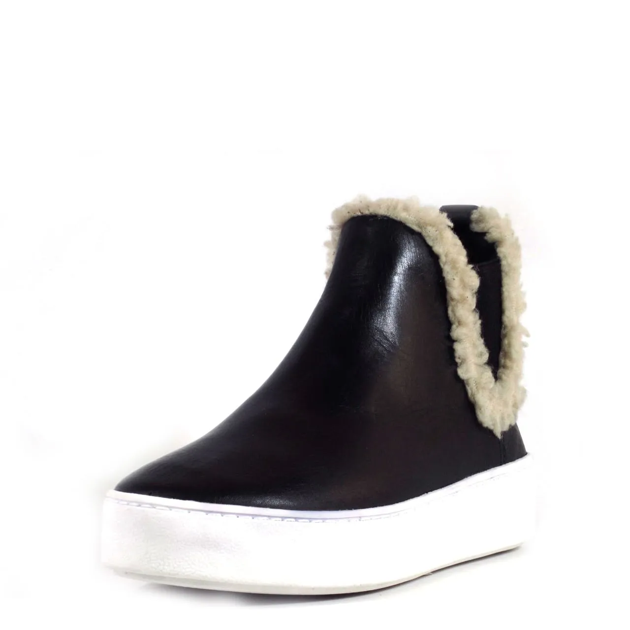 Winston Shearling Detail Sneakers