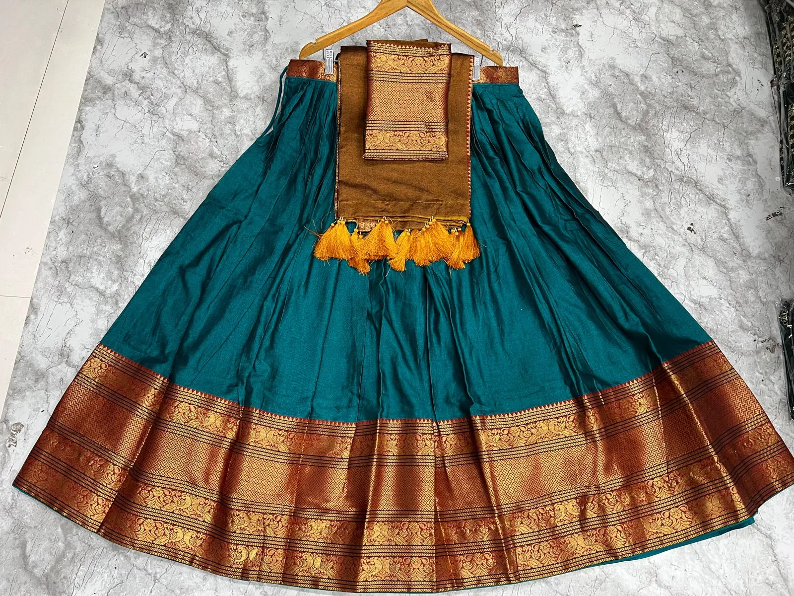 Women Ethnic Traditional Lehenga Blouse Dupatta