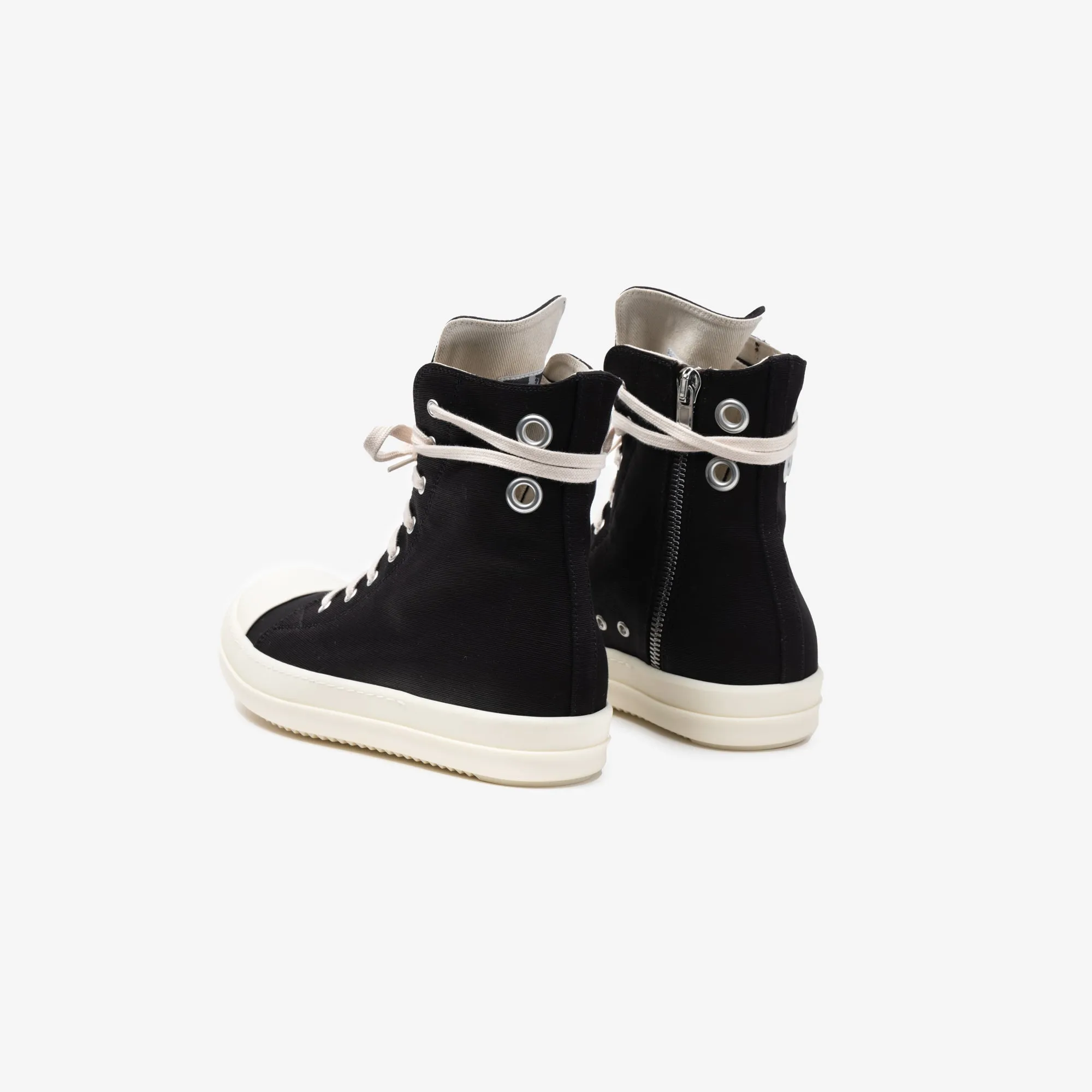 Womens High-Top Canvas Sneakers