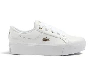 Women's Lacoste Ziane Platform 123 1 CFA (White)