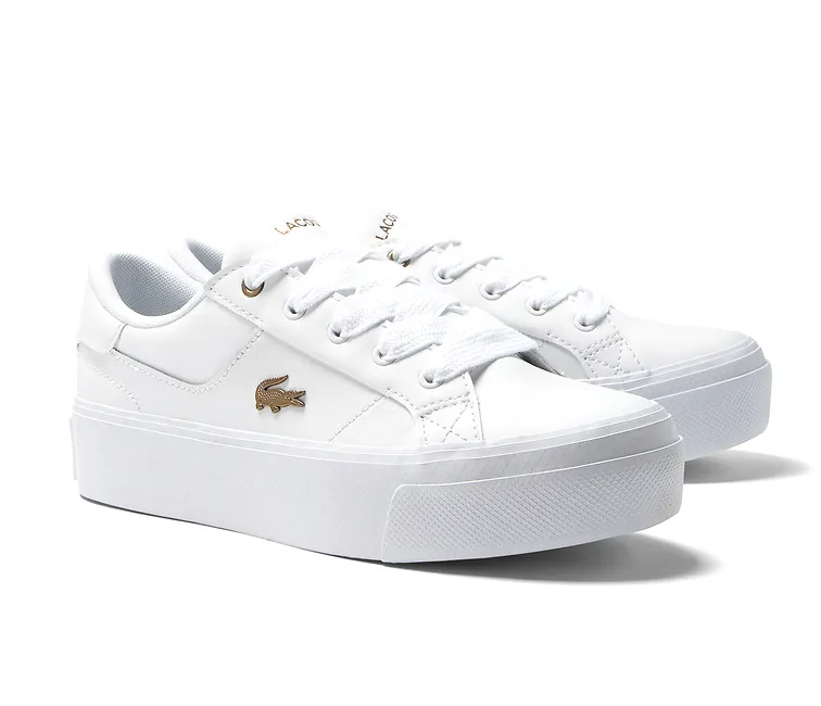 Women's Lacoste Ziane Platform 123 1 CFA (White)