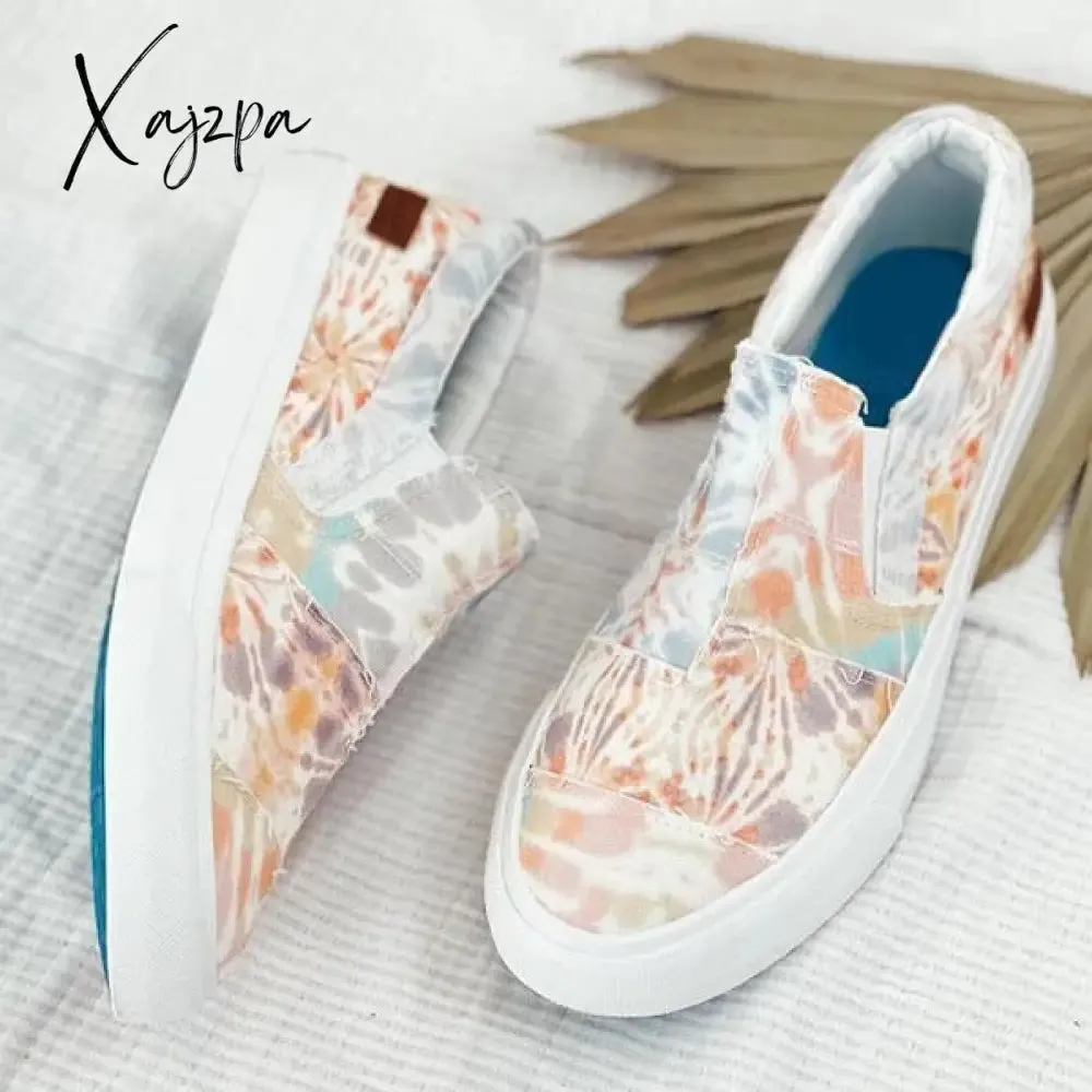 Xajzpa - Fashion Slip-On Canvas Sneakers